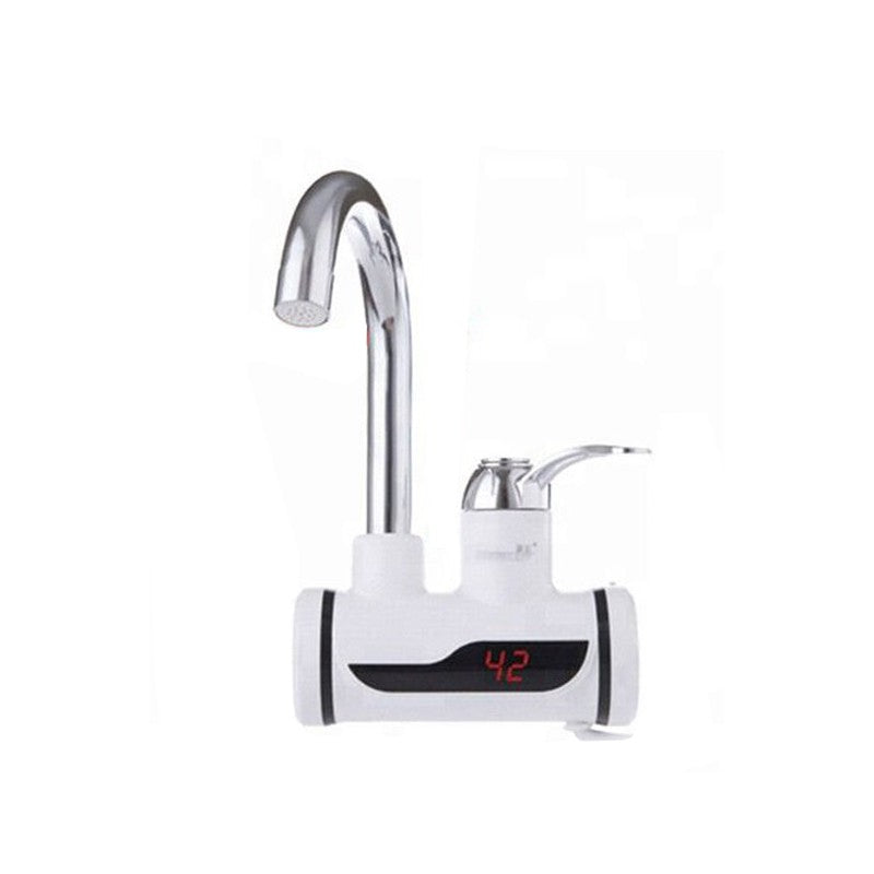 Tank-less Electric Hot Water Heater Faucet Kitchen Instant Heating Tap Water With LED - AVORA