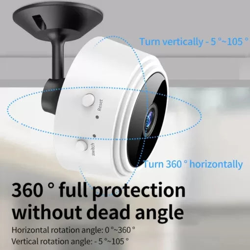 A9 1080p Hd Magnetic Wifi Mini Camera With Hdsf App - AVORA