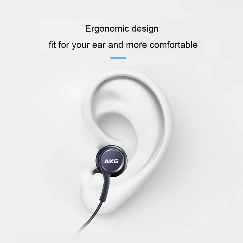 AKG Handfree | Type C | 3.5mm Handsfree | Stereo Sound Handsfree | High Quality Sound Universal Stereo Handsfre - AVORA