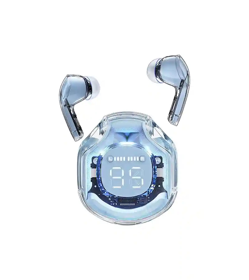 Air 39 Transparent Bluetooth Earbuds | High-Quality Sound, Super Bass, ENC Technology, HD Calling, Bluetooth 5.3 - AVORA