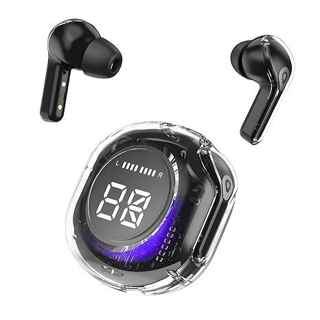 Air 39 Transparent Bluetooth Earbuds | High-Quality Sound, Super Bass, ENC Technology, HD Calling, Bluetooth 5.3 - AVORA