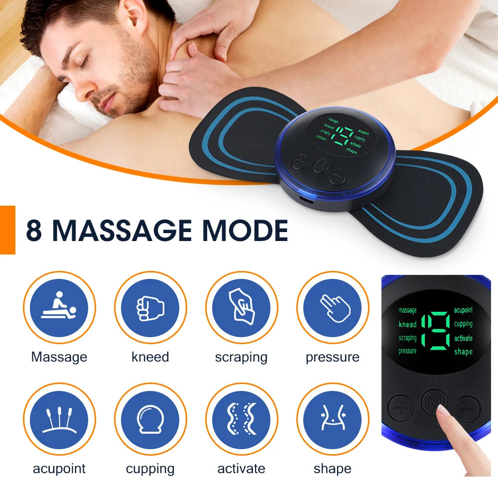 EMS Butterfly Portable Neck Massager - AVORA