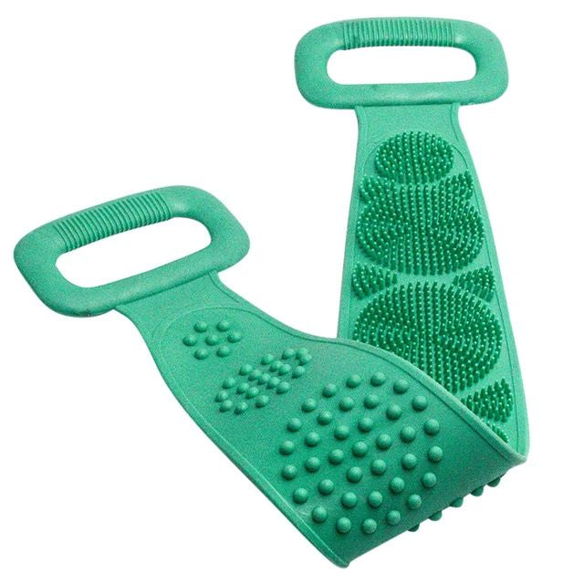 Magic Silicone Brushes Bath Towels | Rubbing Back Mud Peeling Body Massage Shower Extended | Scrubber Skin Clean Brushes Bathroom - AVORA