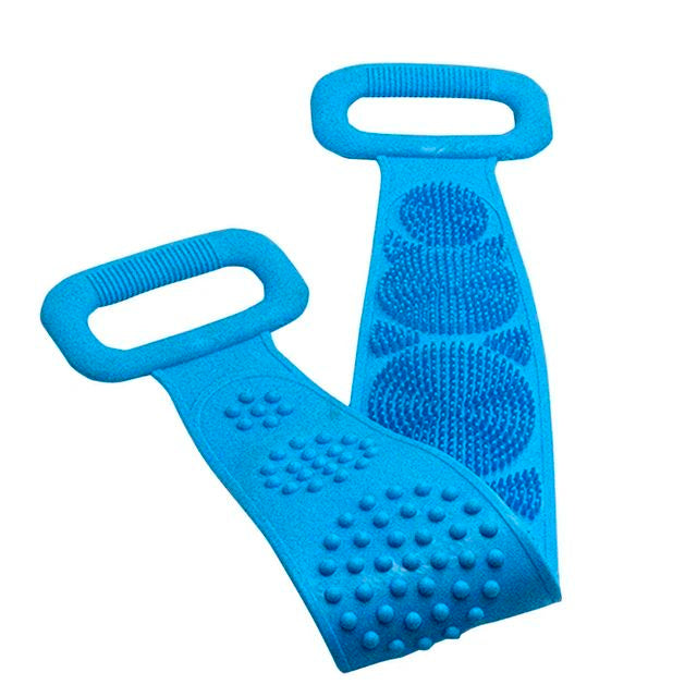 Magic Silicone Brushes Bath Towels | Rubbing Back Mud Peeling Body Massage Shower Extended | Scrubber Skin Clean Brushes Bathroom - AVORA