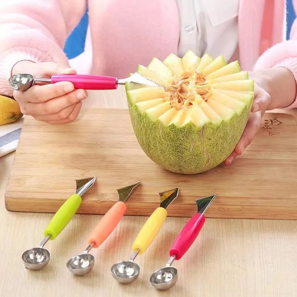 1 PC Vegetable Fruit Carving Knife (random color) - AVORA