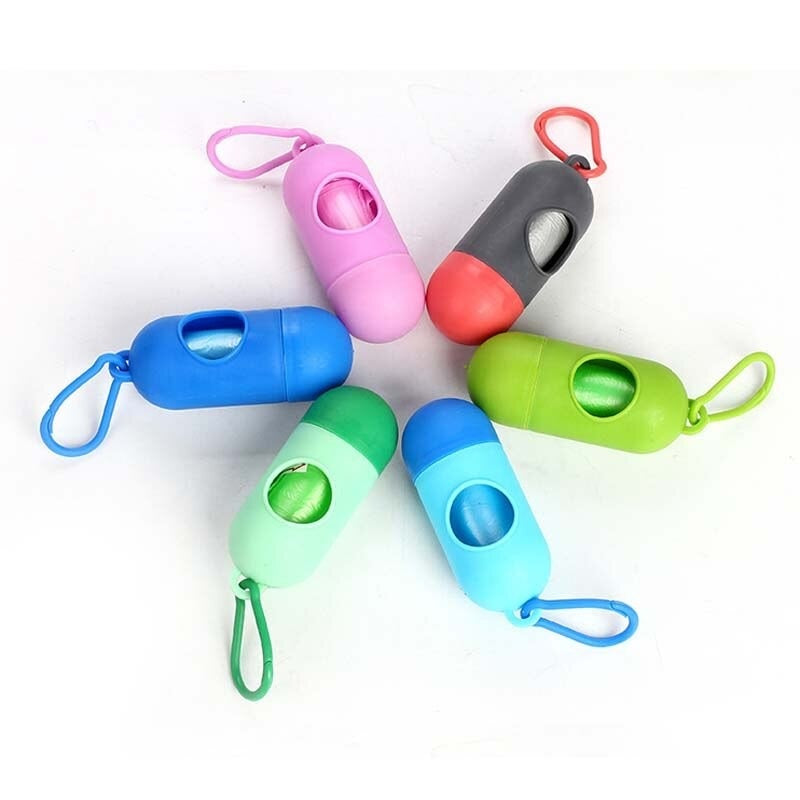 Disposable Baby Diapers Bag Box Kit - With Dispenser Lead Clip (Random Color) - AVORA