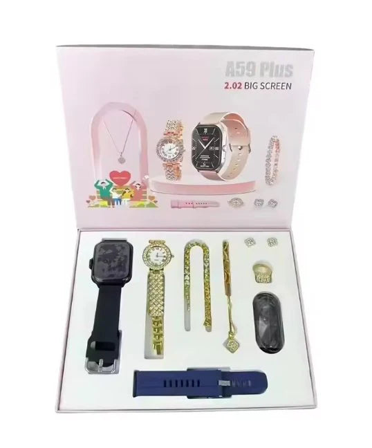 A59 Plus Ladies Smart Watch 2.02 Gig Screen Smartwatch A59 Plus – New Arrival (random Color)