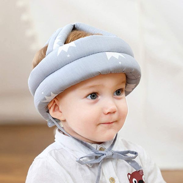 Baby Head Protector Crawling - Baby Safety Helmet & amp Walking Helmet (Random Color/Design) - AVORA