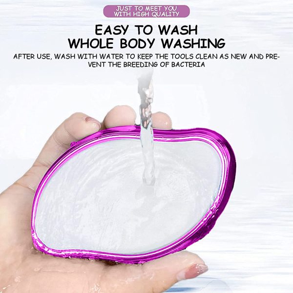 Bleame Crystal Hair Eraser – Painless Exfoliation Hair Removal Tool For Arms Legs Back – Apply To Any Part Of The Body – China (random Color)Without Box - AVORA