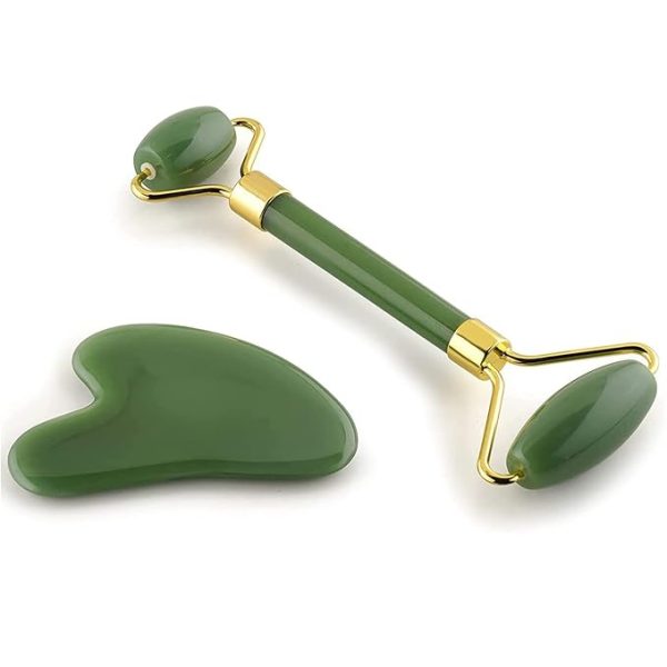 Combo Pack Jade Roller ,ice Roller Facial Massage,derma Roller Pack Of 3 - AVORA