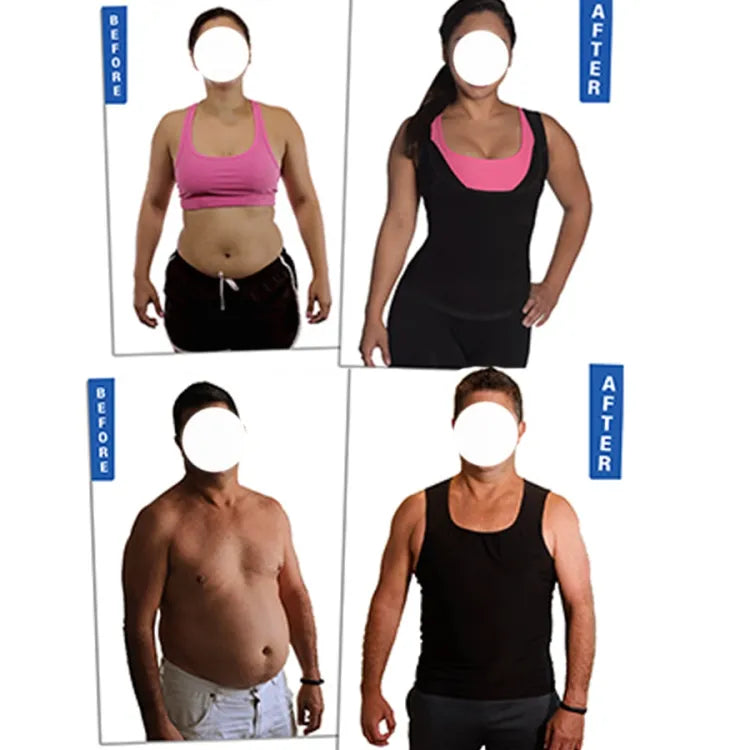 Sweat Shaper For Women Polymer Vest- Instantly Shapes And Slims - AVORA