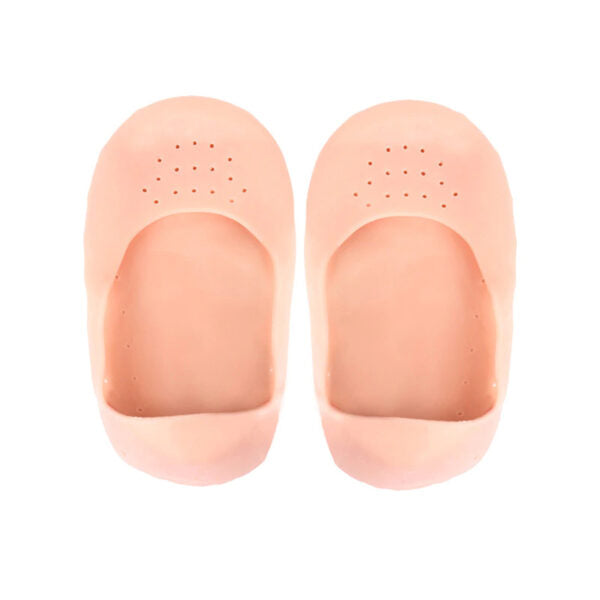 Full Heel Pain Anti Crack Silicone Set Anti Crack Full Length Socks – Pair - AVORA