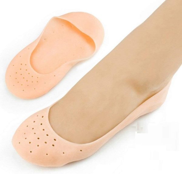 Full Heel Pain Anti Crack Silicone Set Anti Crack Full Length Socks – Pair - AVORA