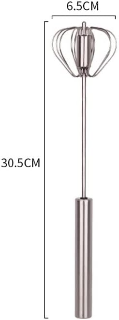Hand Pressure Semi-automatic Egg Beater Kitchen Accessories Tools Self Turning Cream Utensils Whisk Manual Mixer - AVORA