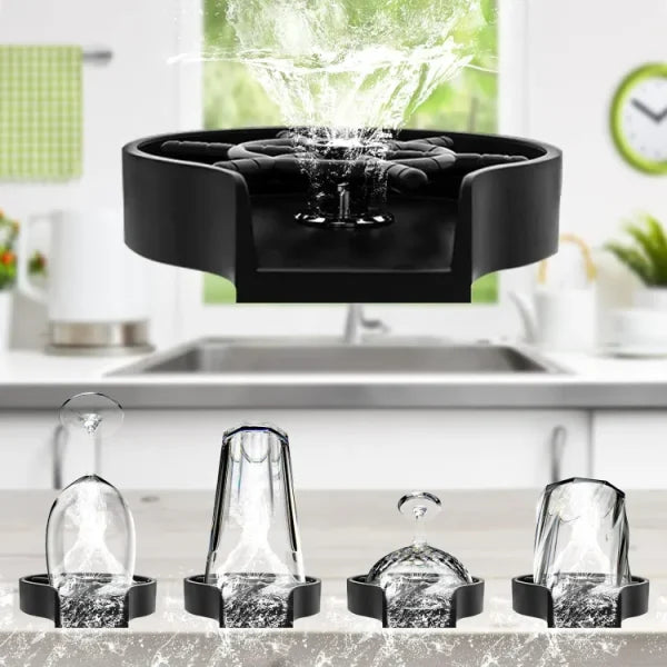 High Pressure Faucet Glass Rinser Automatic Cup Washer Bar Kitchen Beer KTV Milk Tea Cup Cleaner Tool Sink Accessories Gadgets - AVORA