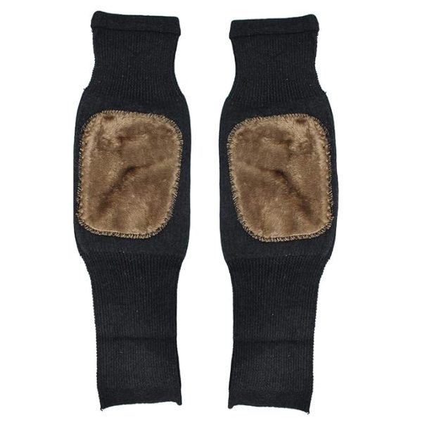 Knee Warmer Woolen Knee Cap For Men And Women (random Design) - AVORA