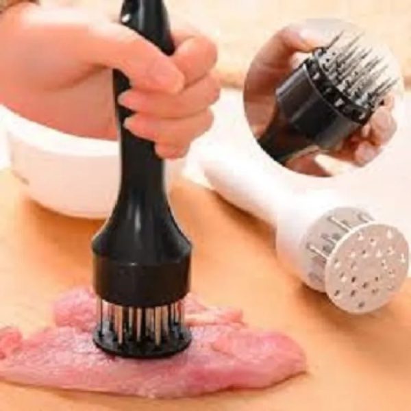 Meat Tenderizer Loose Meat Stainless Steel Needle Eco-friendly (random Color) - AVORA