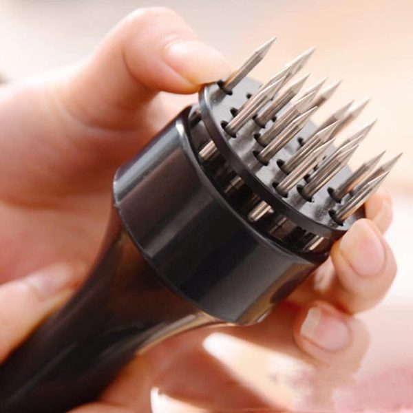 Meat Tenderizer Loose Meat Stainless Steel Needle Eco-friendly (random Color) - AVORA