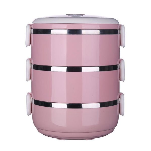 Stainless Steel Lunch Box Food Container (random Color)