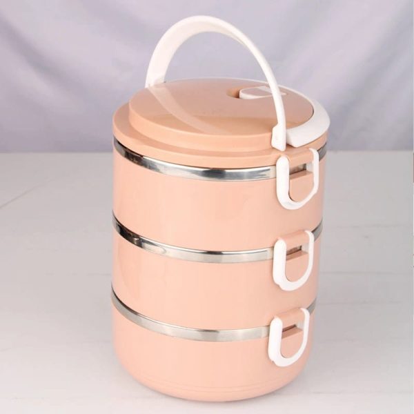 Stainless Steel Lunch Box Food Container (random Color)