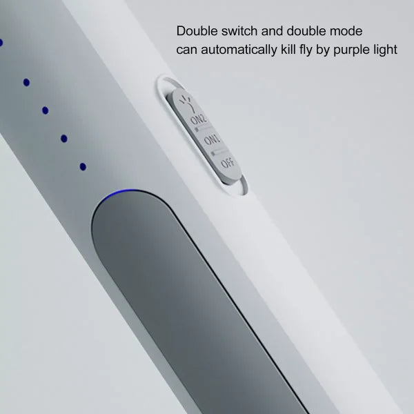 Rechargeable Electric Mosquito Killer Racket 2 In 1 Led Flash Light (random Color) - AVORA