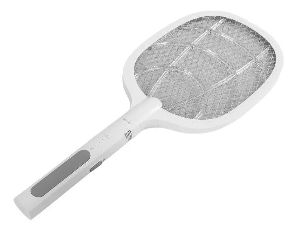 Rechargeable Electric Mosquito Killer Racket 2 In 1 Led Flash Light (random Color) - AVORA