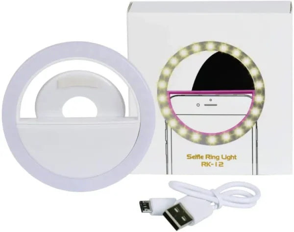 Selfie Ring Light With LED Camera Photography Flash Light - AVORA