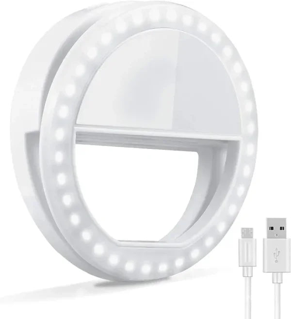Selfie Ring Light With LED Camera Photography Flash Light - AVORA