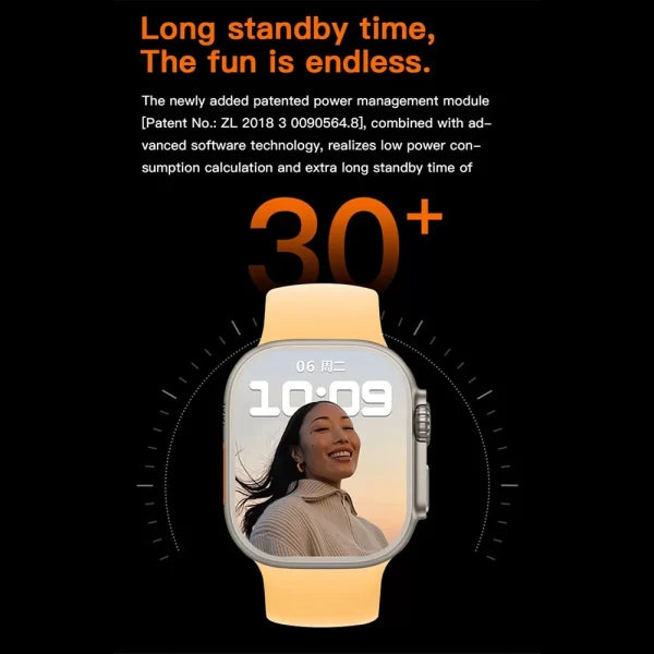 T800 Ultra Smart Watch Series 8. (Random Color) - AVORA