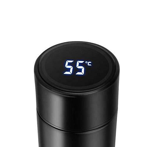Temperature Display Thermos Water Bottle (Hot & Cold) | 500 ML | Random Colours - AVORA