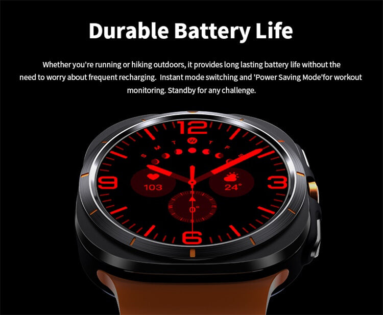 Tf7 Ultra Metal Body Smart Watch (random Color)