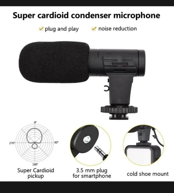 Video Vlog Making Kit With Remote Good Quality - AVORA