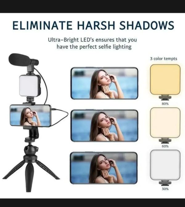 Video Vlog Making Kit With Remote Good Quality - AVORA
