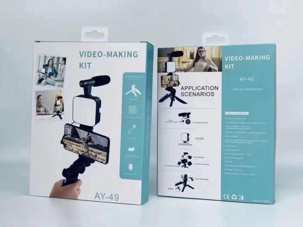 Video Vlog Making Kit With Remote Good Quality - AVORA