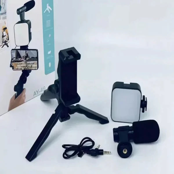 Video Vlog Making Kit With Remote Good Quality - AVORA