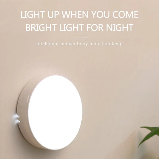 Intelligent Motion Sensor LED Light - USB Rechargeable & Adjustable - AVORA