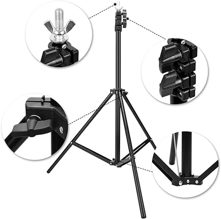 7 Ft Ring Light Stand For Video Shooting And Photography