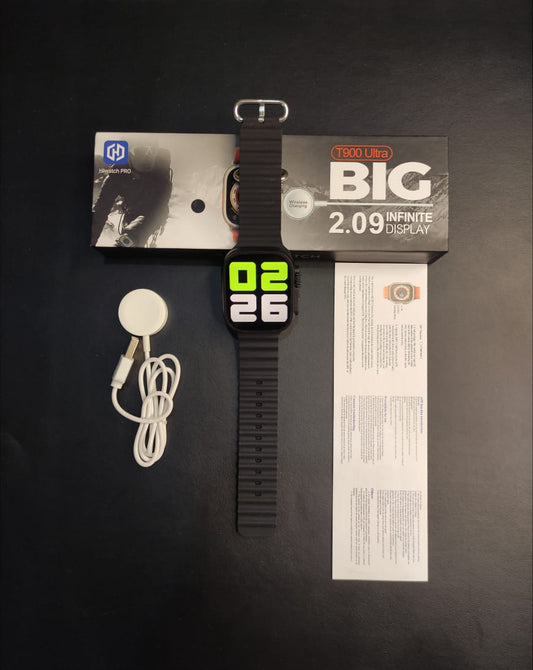 T900 Ultra Smart Watch - 2.09 Infinite Display - 49MM Dial Size - Built-in Games - Bluetooth Calling(random color). - AVORA