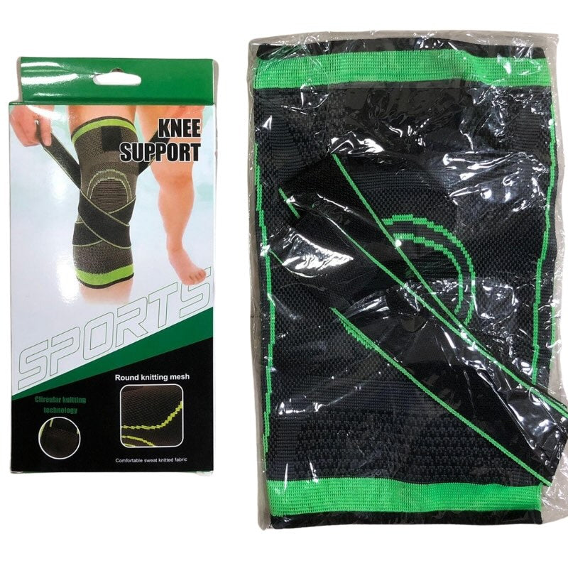 Adjustable 3D Knee Support Band with Patella Gel Pad & Anti-Slip Grip Strong support, pain relief