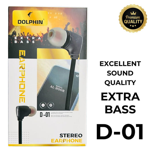 D-01 Handsfree | Super Bass | Elegant Design - AVORA