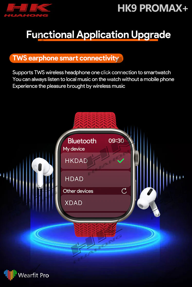 Hk9 Pro Max+ Plus Smart Watch – Starlight Color