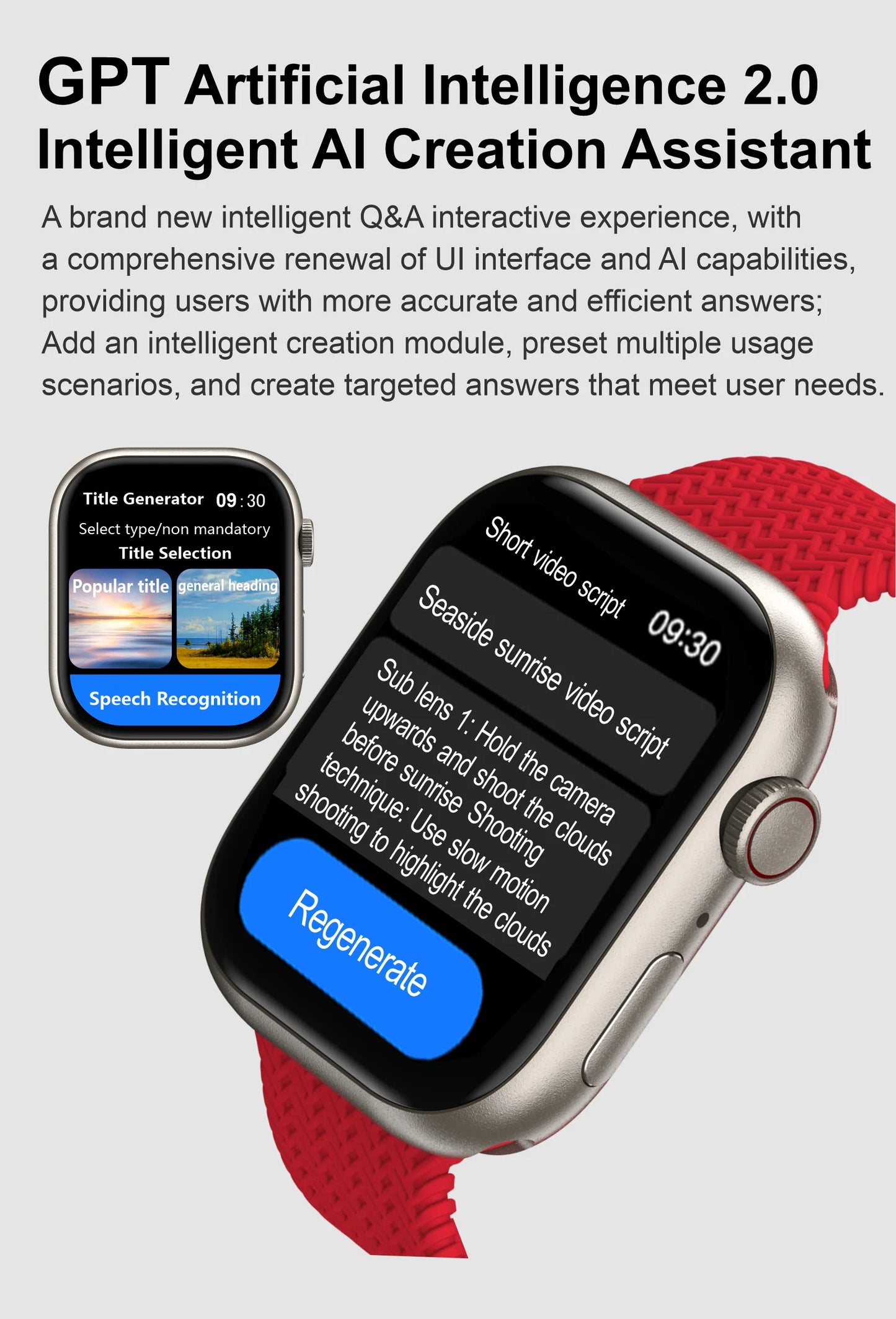 Hk9 Pro Max+ Plus Smart Watch – Starlight Color