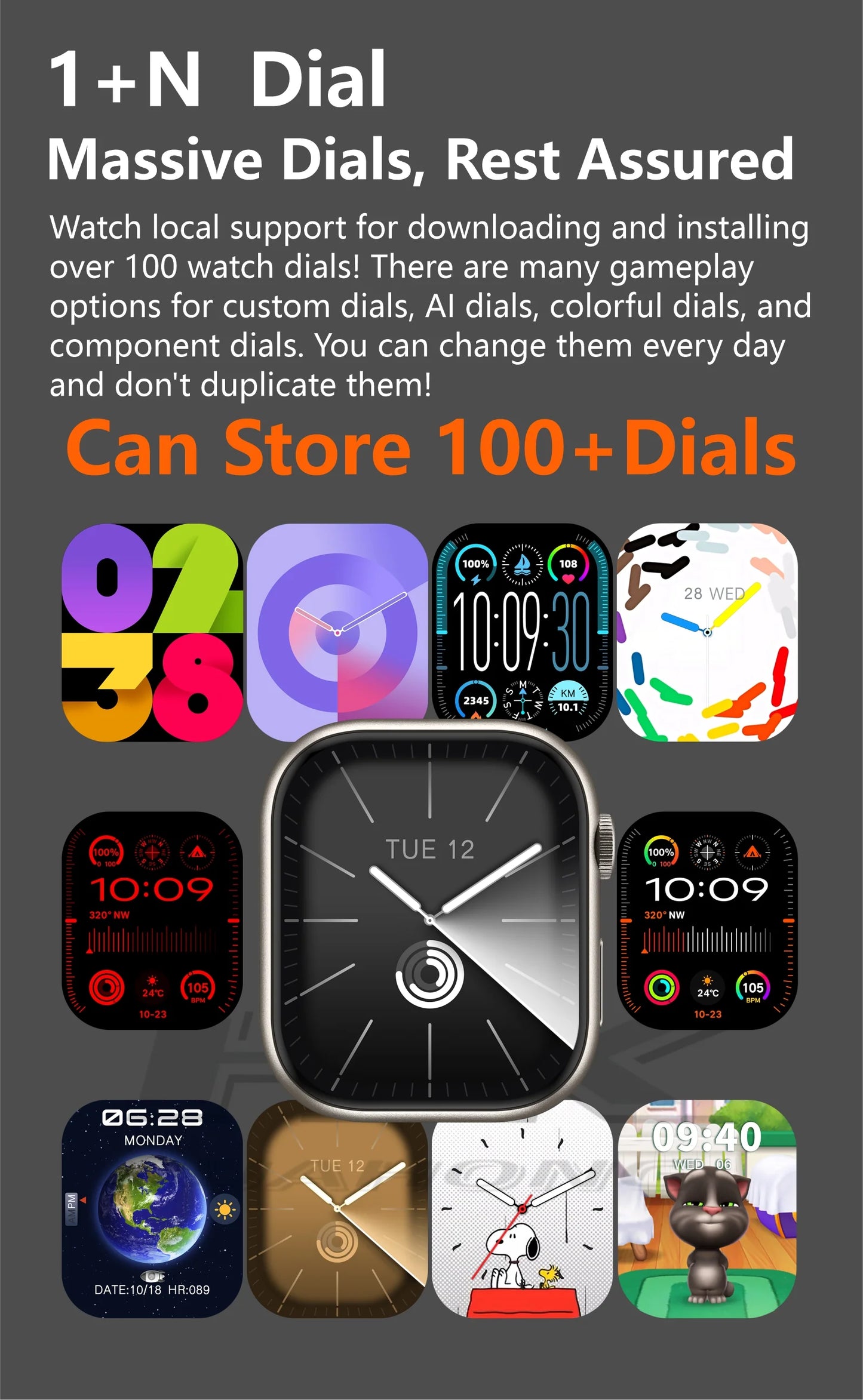 Hk9 Pro Max+ Plus Smart Watch – Starlight Color