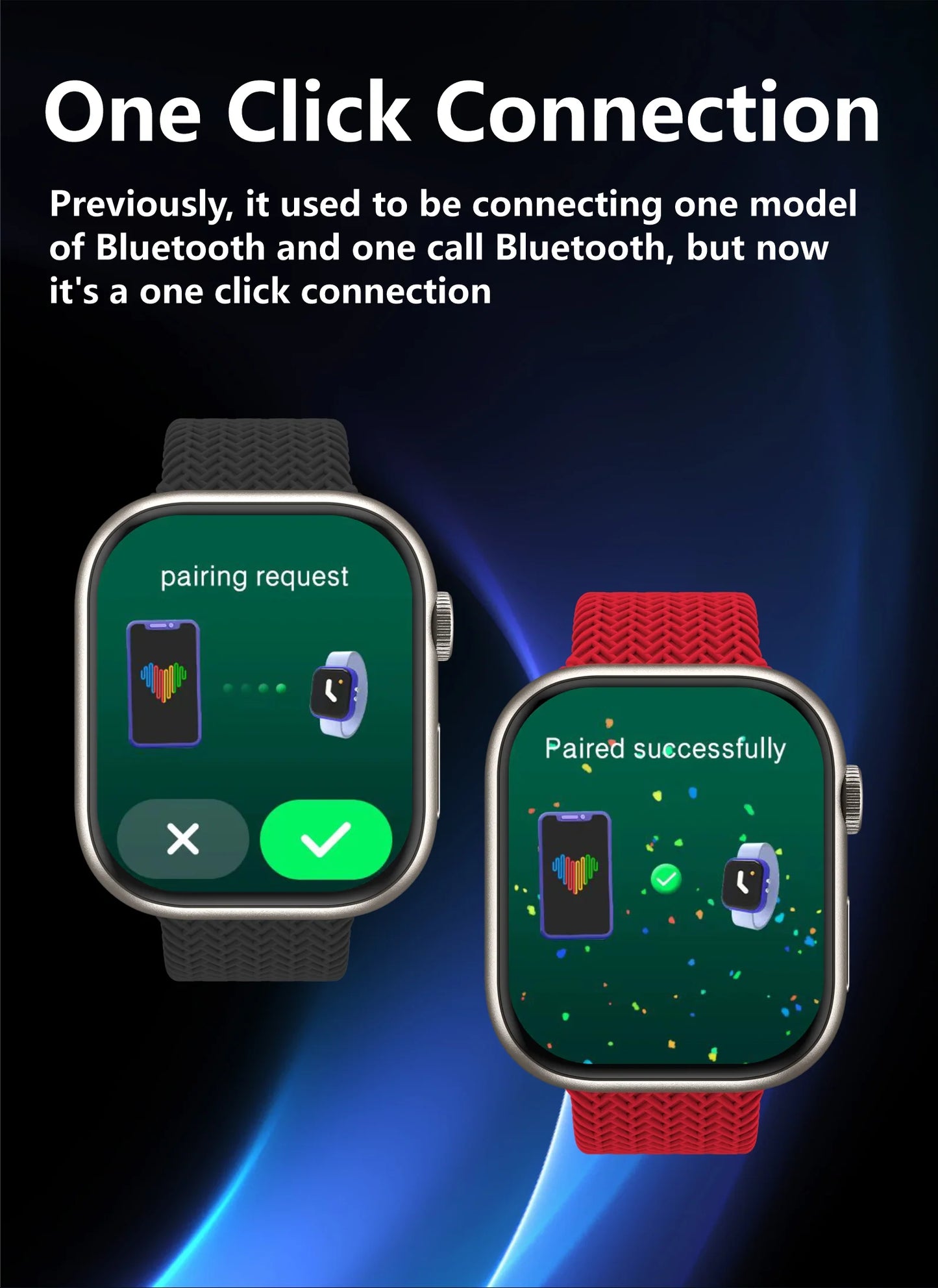 Hk9 Pro Max+ Plus Smart Watch – Starlight Color
