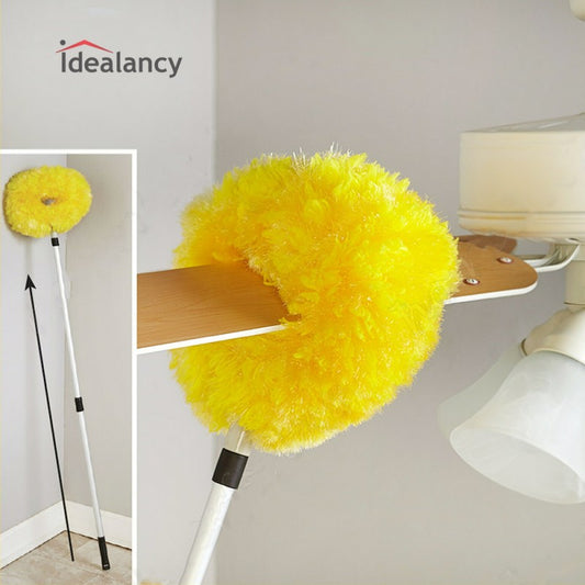Removable Ceiling Fan Duster Washable Retractable Clean Brush Soft Duster Brush Anti Dusting Brush Home Cleaning - AVORA