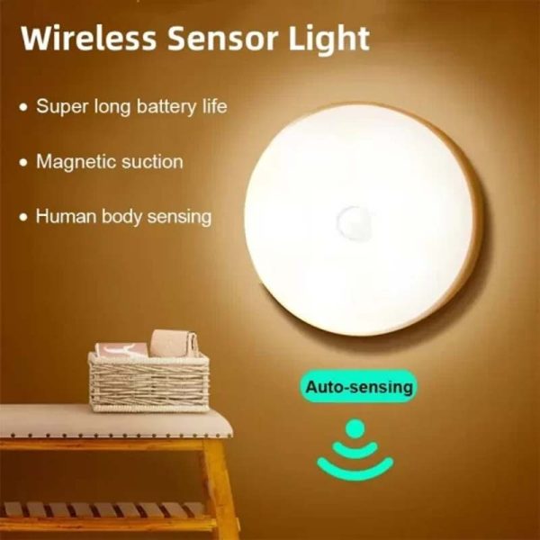 Intelligent Motion Sensor LED Light - USB Rechargeable & Adjustable - AVORA