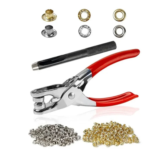 Metal – Button Press Tool For All Cloths | Tich Button Press Plier With 50 Buttons.