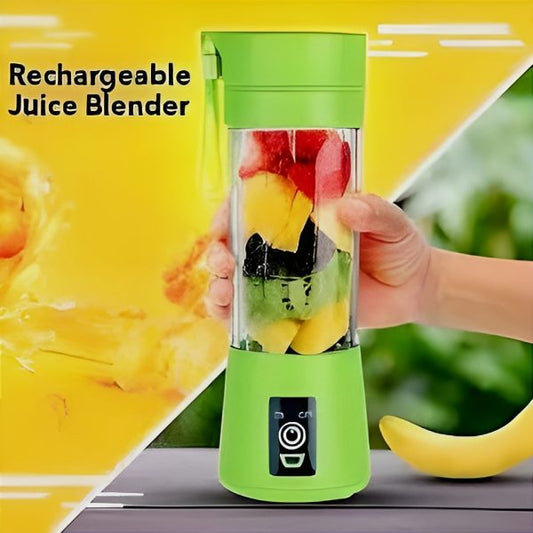 Portable Mini 6 Blade Juicer Blender | Outdoor Juicing Cup (380ml) – Rechargeable (random Color) - AVORA