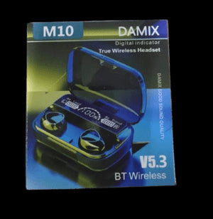 M10 Damix V 5.3 Bluetooth Wireless Headset - AVORA