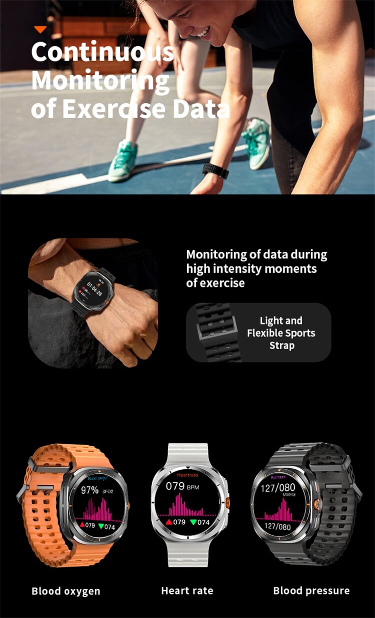 Tf7 Ultra Metal Body Smart Watch (random Color)